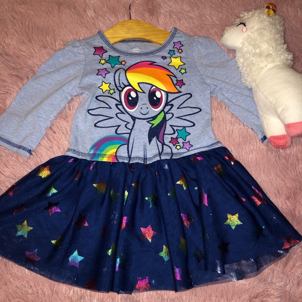 Rainbow Dash tutu dress